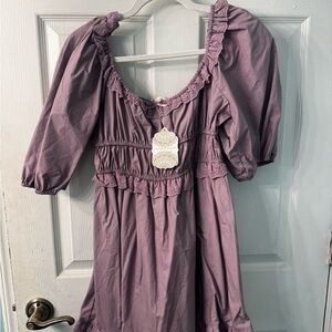 Altar’s State Puff Sleeve Dress
